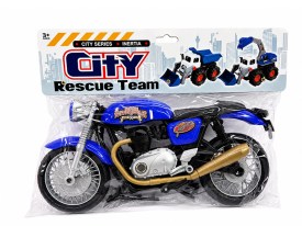 Moto de juguete City Rescue team